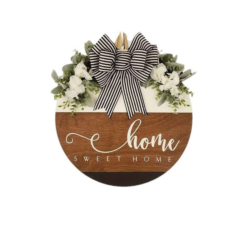 Decorative Wooden Wall Sign with