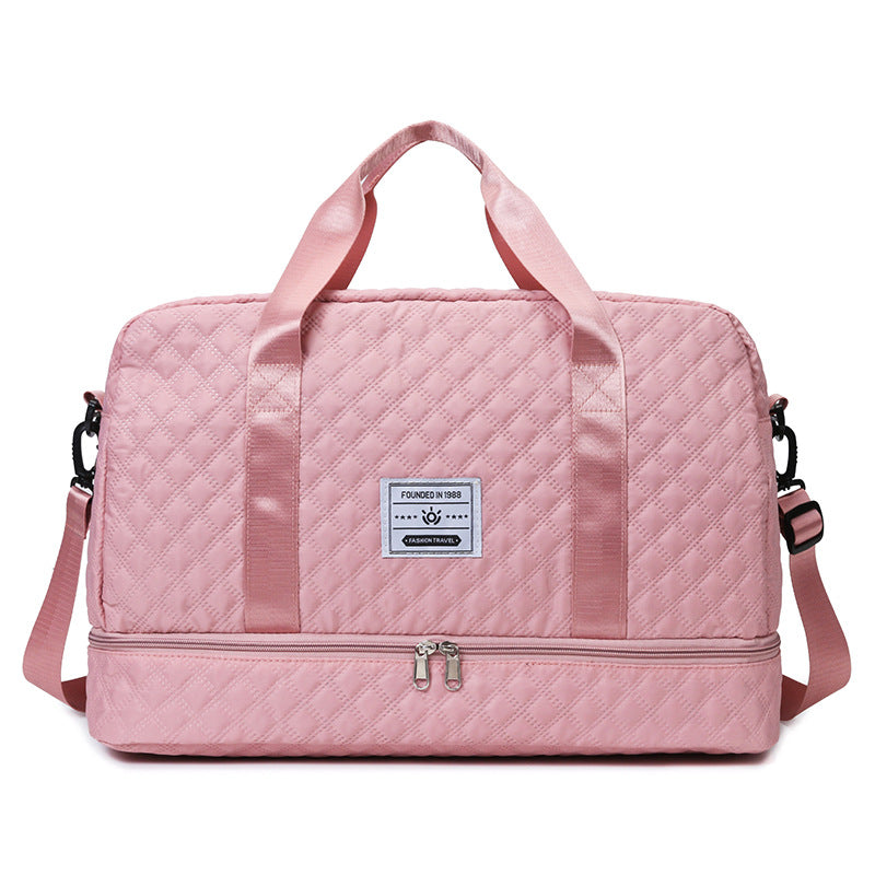 Stylish Quilted Travel Duffle Bag Kalsten