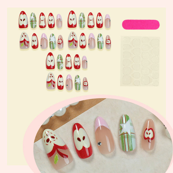 Whimsical Themed Press-On Nail Art Set Kalsten