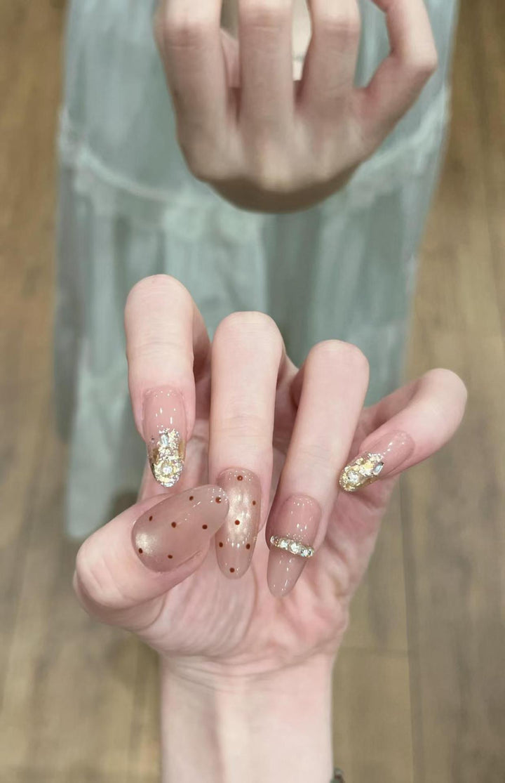 Decorative Press-On Nail Design Set