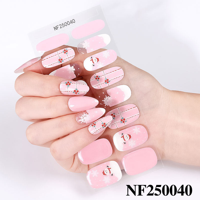 Festive-Themed Nail Art Stickers