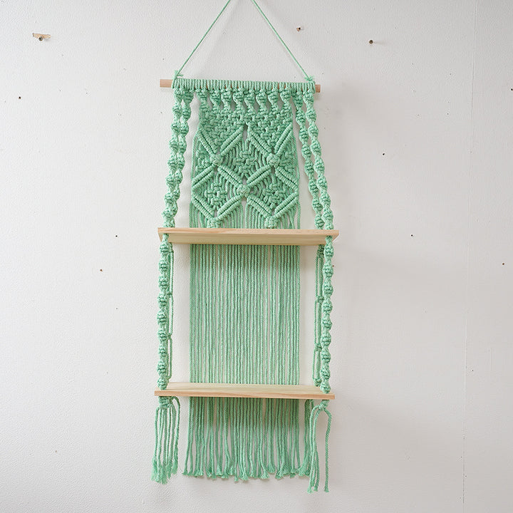 Decorative Macrame Shelf Kalsten