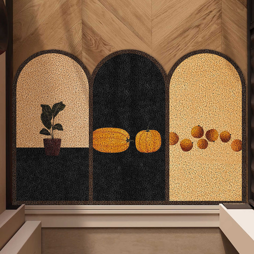 Cute Bear-Themed Welcome Mat