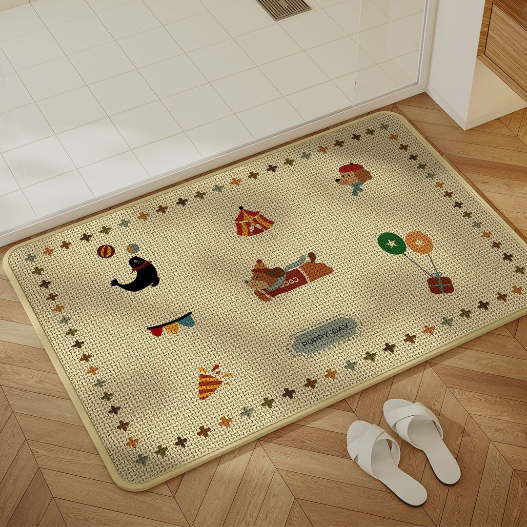 Funny Dog Indoor Mat Kalsten