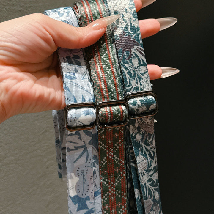 Adjustable Patterned Camera Strap Kalsten