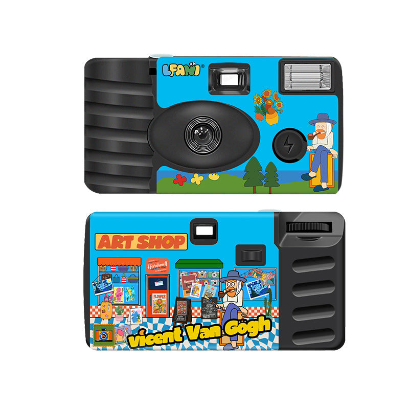 Playful Illustrated Disposable Camera Kalsten