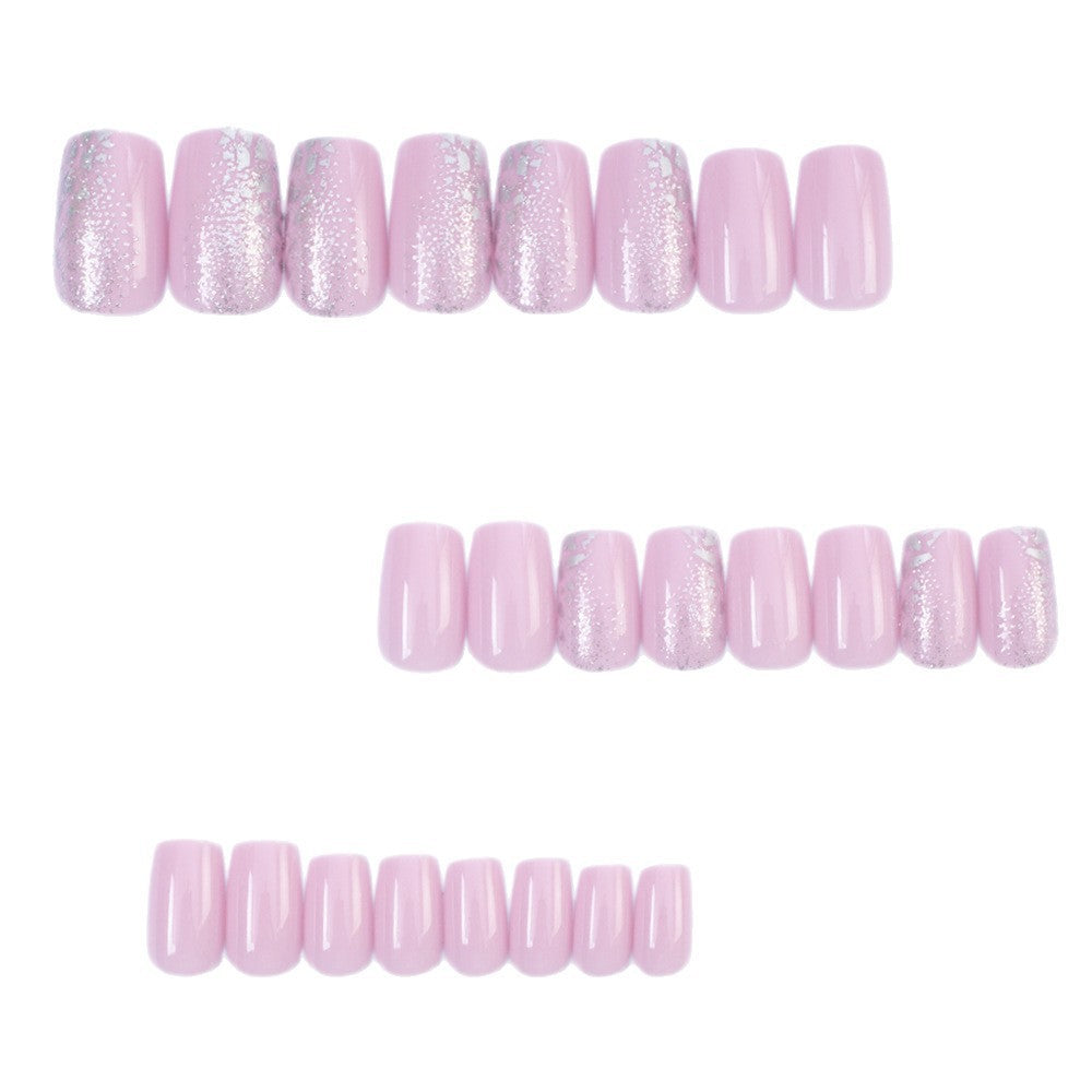 Glittering artificial nails with luxurious gradient Kalsten