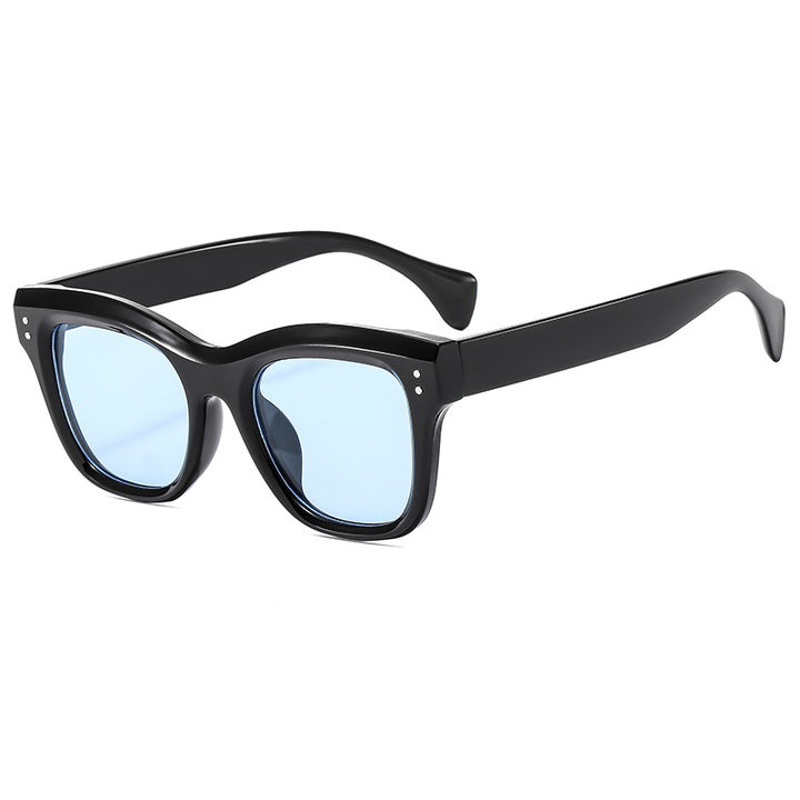 Women's oversized sunglasses with rounded square frame and UV protection Kalsten