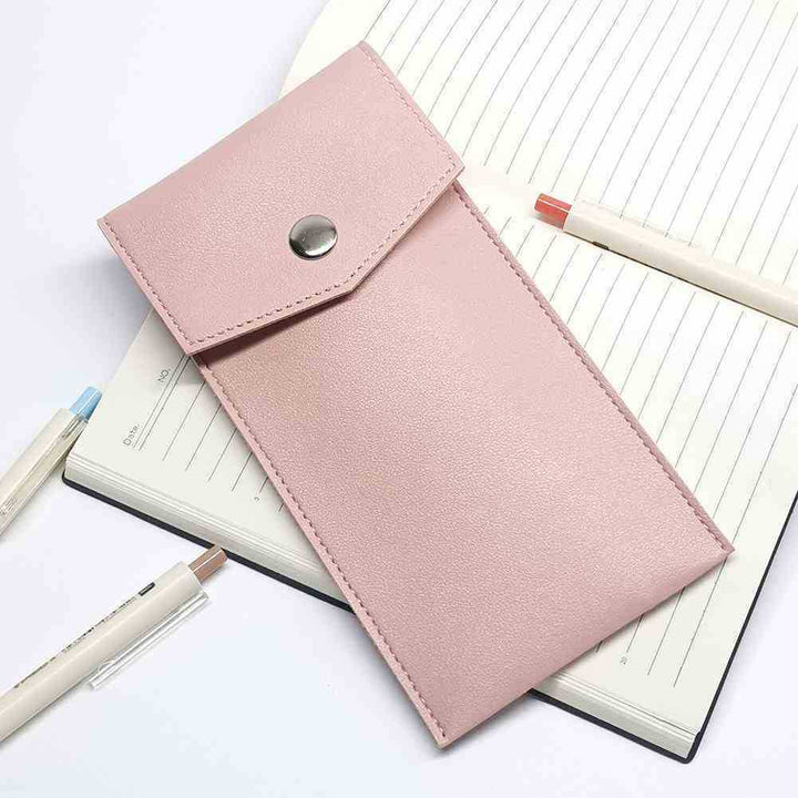 Stylish Leather Pencil Holder