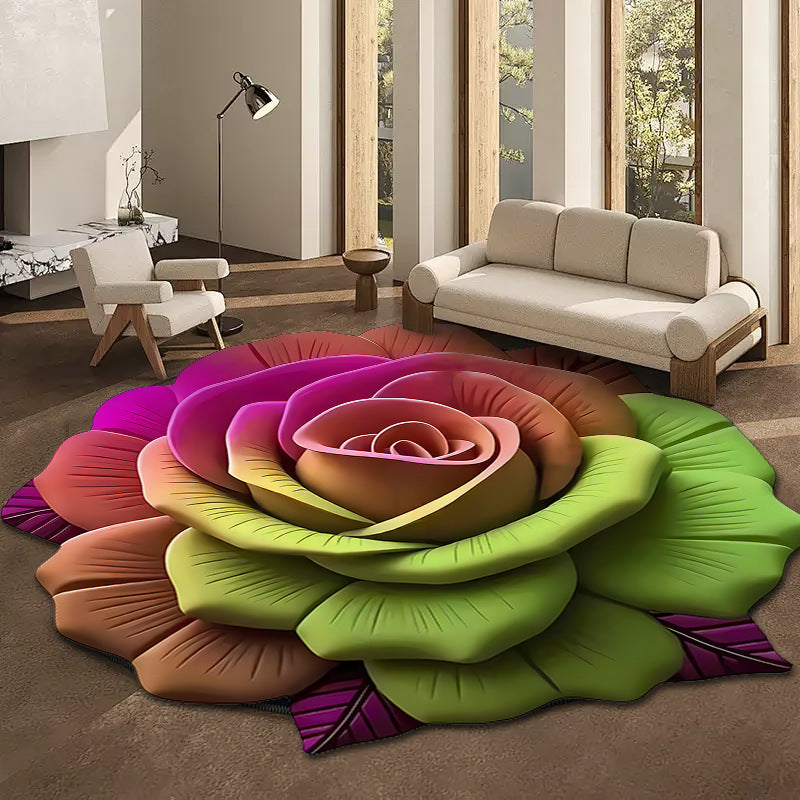 Floral Design Area Rug Kalsten