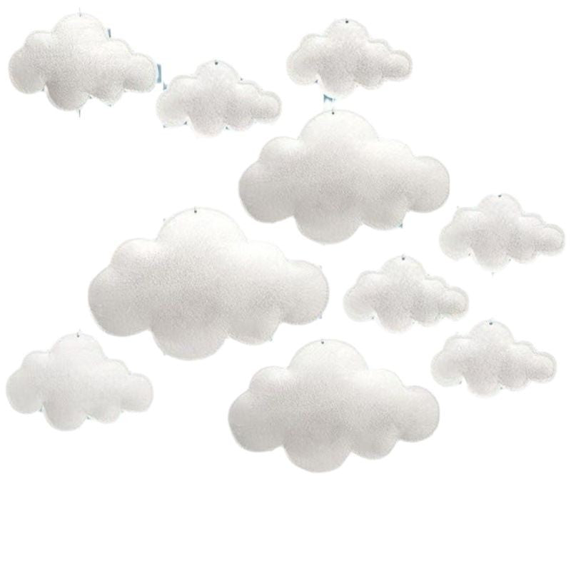 Fabric Cloud Mobile Decor Kalsten