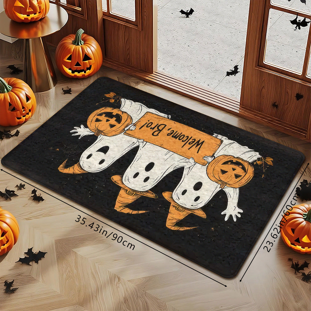 Halloween-Themed Welcome Mat Kalsten