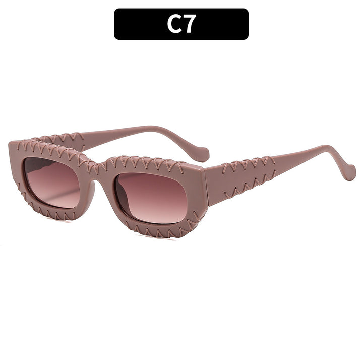 Sculpted Frame Sunglasses