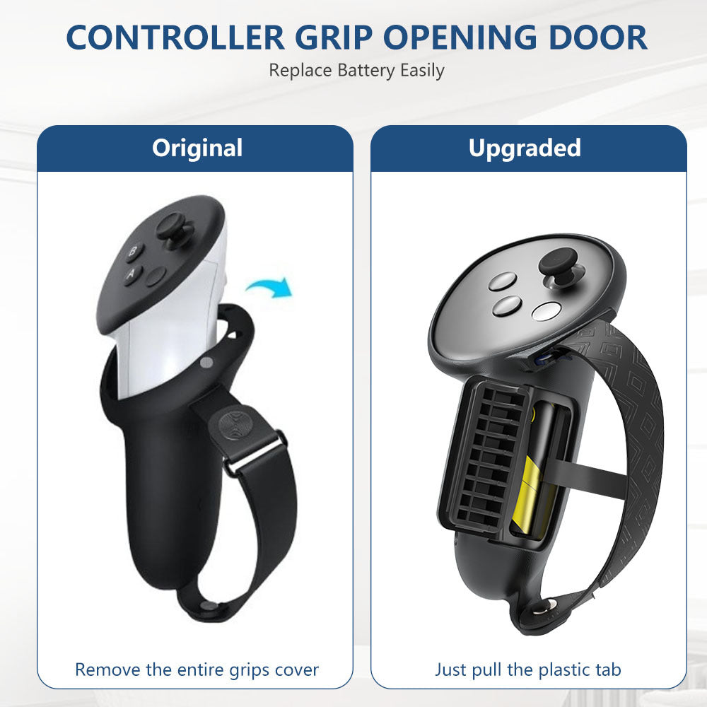 Ergonomic VR Controller Holders with Improved Grips Kalsten