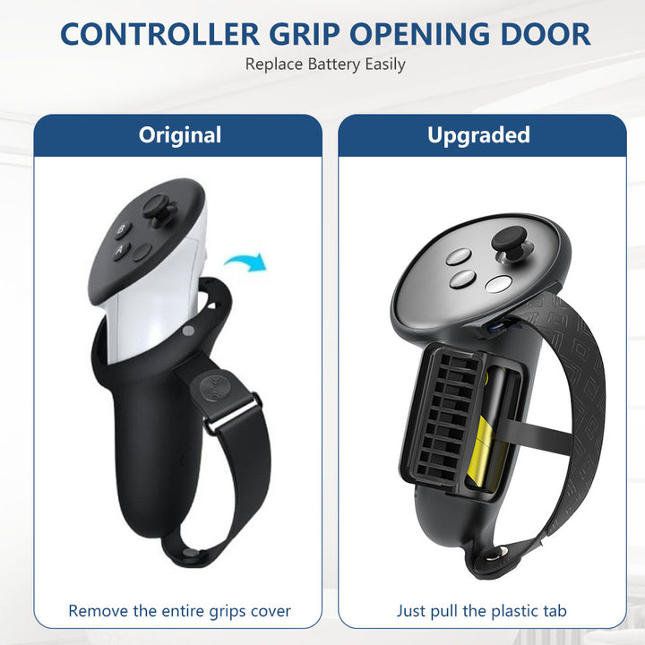 Ergonomic VR Controller Holders with Improved Grips Kalsten