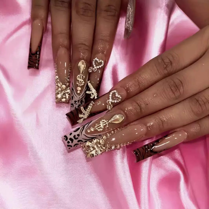Luxury Decorative Nail Extensions Kalsten
