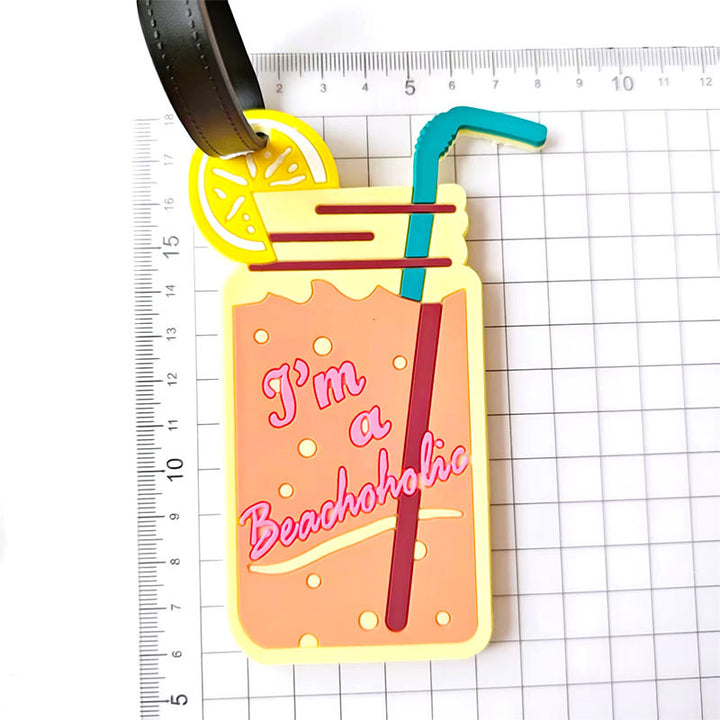 Unisex Luggage Tag in Playful Mermaid Design Kalsten