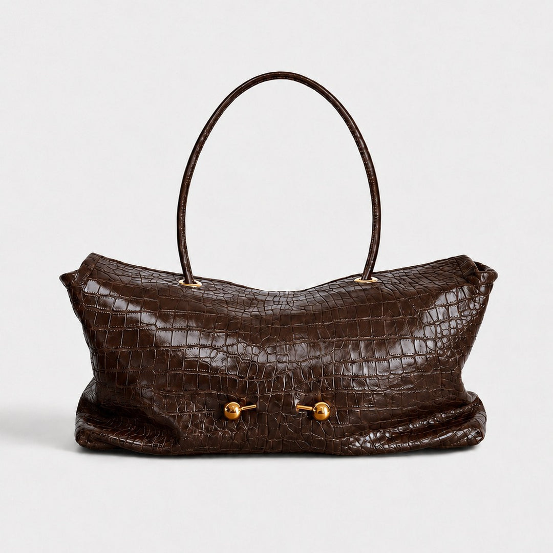 Crocodile Texture Handbag