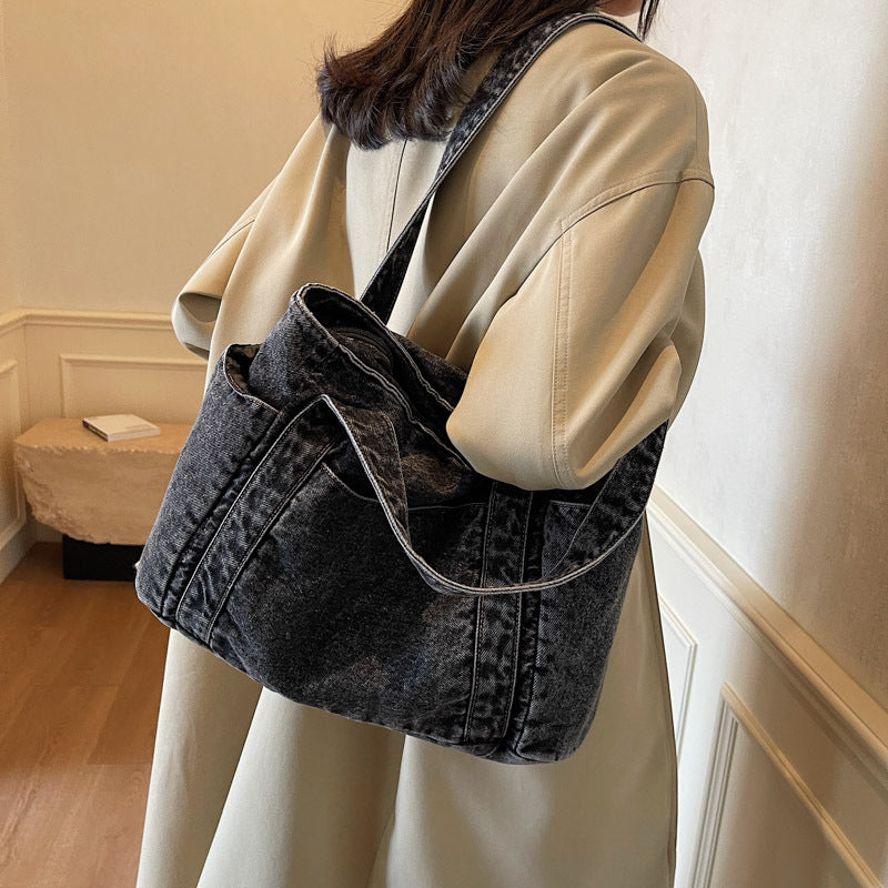 Versatile Multi-Pocket Tote Bag Kalsten