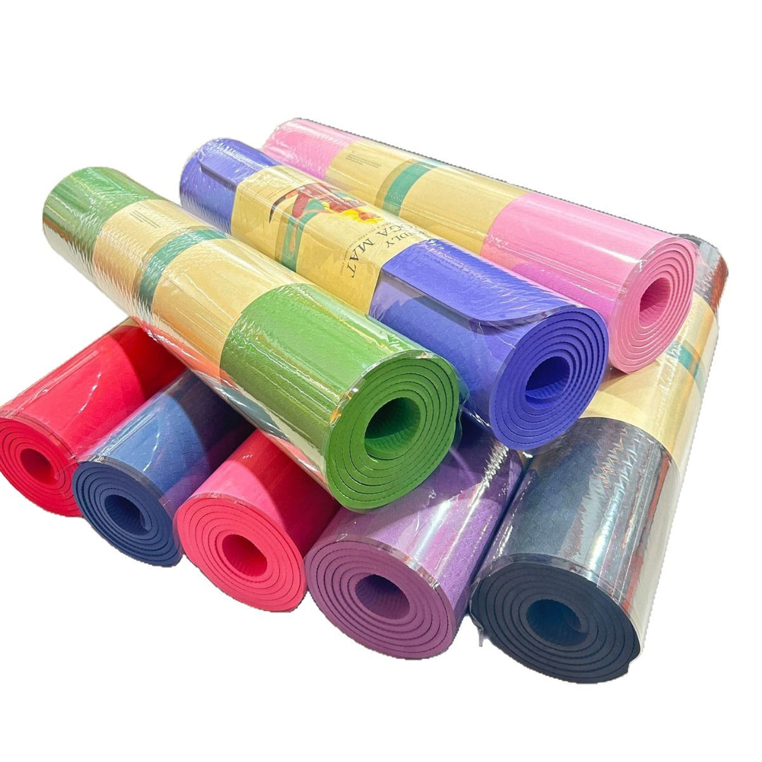 Premium Yoga Mat with Non-Slip Surface and Carry Strap Kalsten
