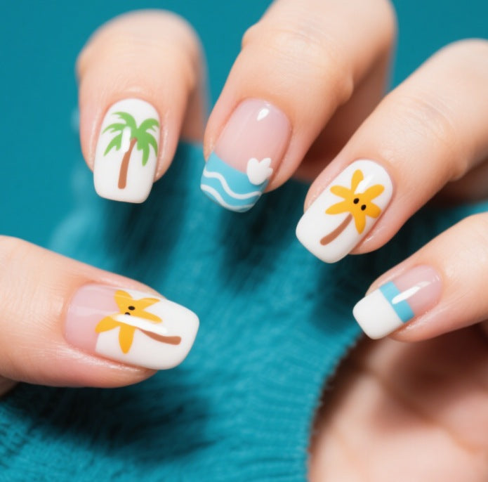Floral Gradient Nail Art Kit Kalsten