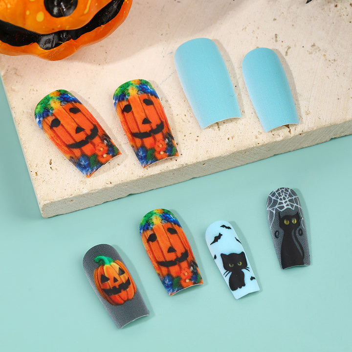 Creative Halloween Design Artificial Nails Kalsten
