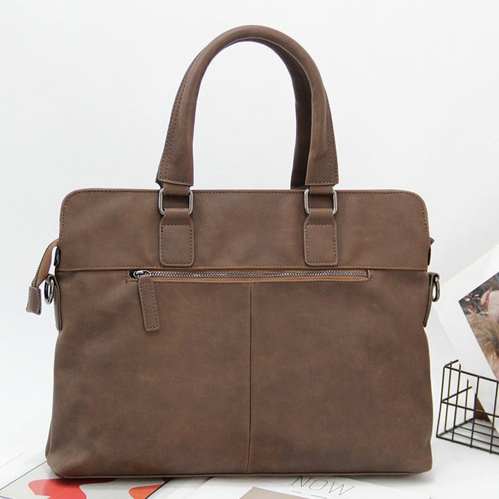 Elegant Briefcase with Removable Shoulder Strap Kalsten