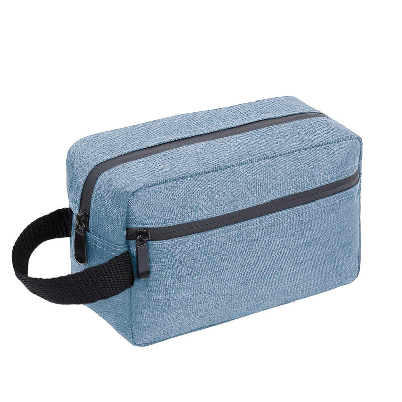 Practical cosmetic bag with two zippers Kalsten
