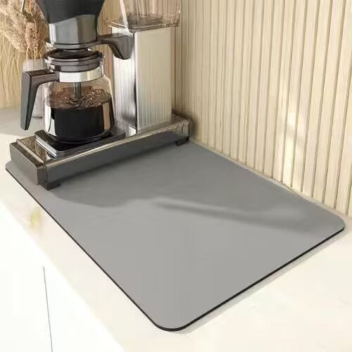 Coffee-Themed Kitchen Mat