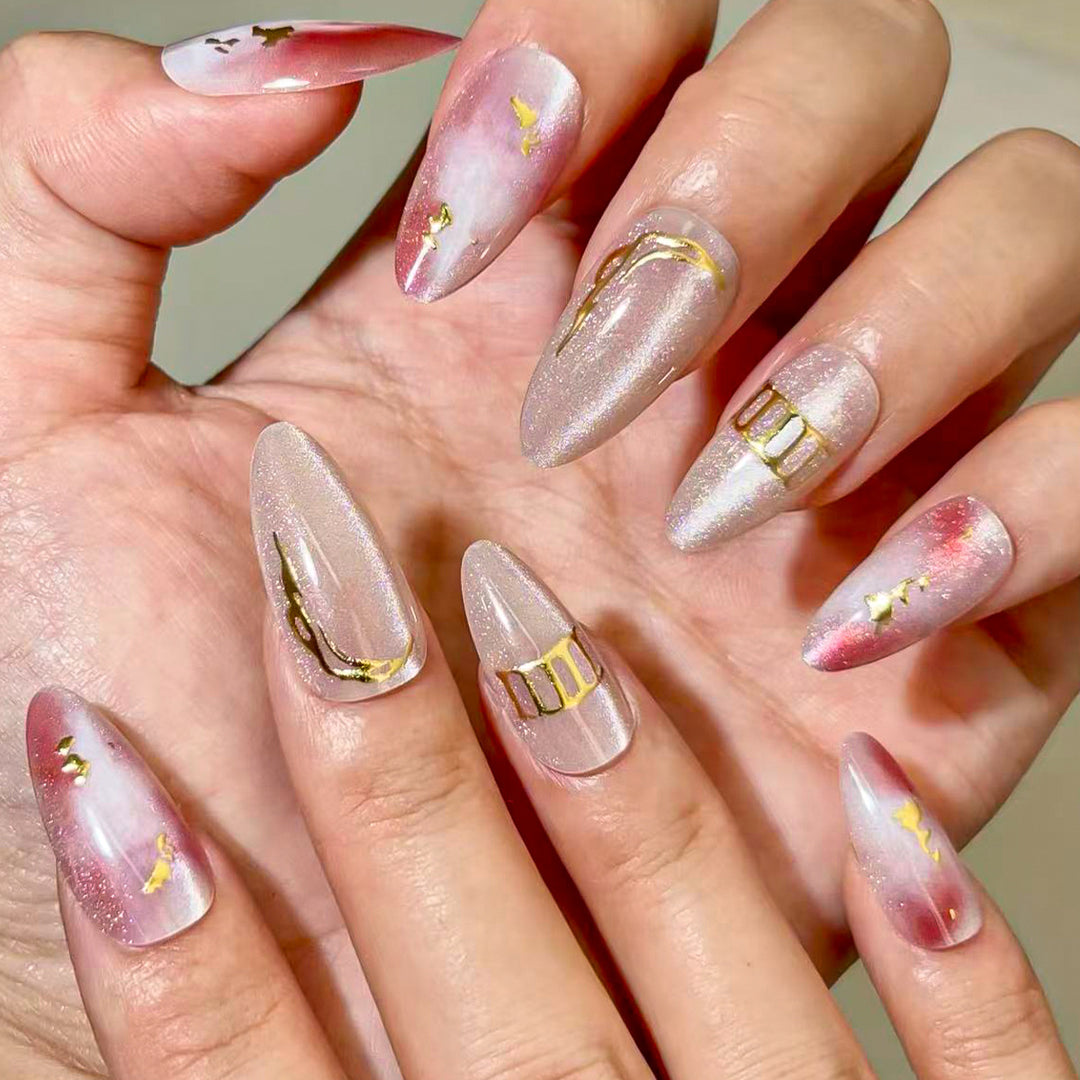 Versatile Nail Art Press-On Set Kalsten