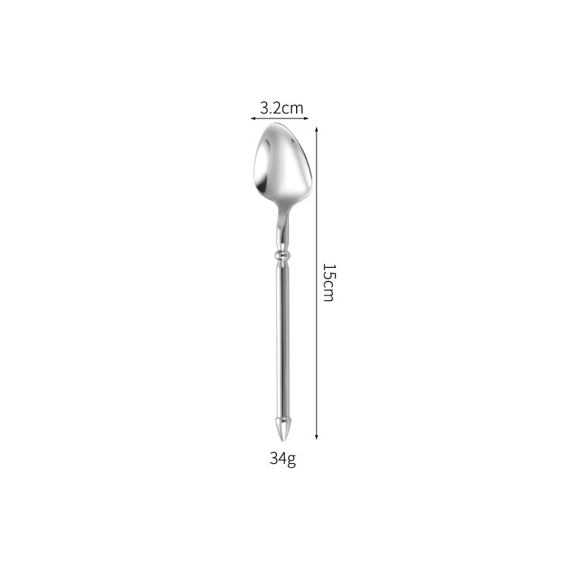 More Elegant and Ergonomic Spoon with Slim Handle Kalsten