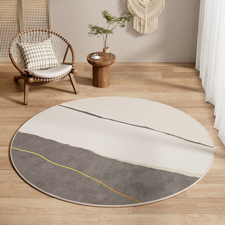 Round Bohemian Area Rug Kalsten