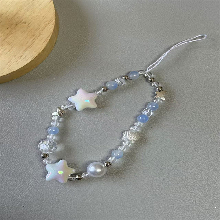 Star-Themed Beaded Eyewear Lanyard Kalsten