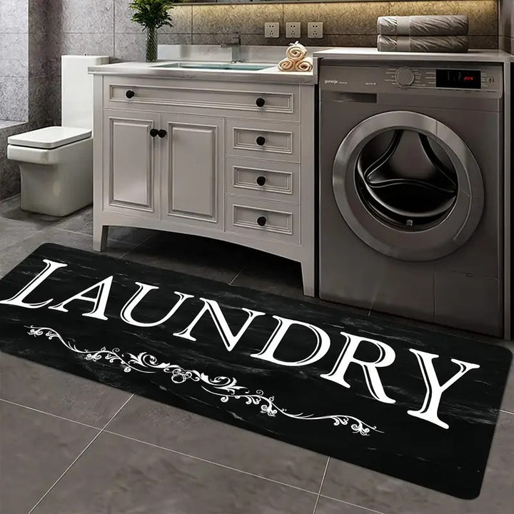 Decorative Laundry Room Mat
