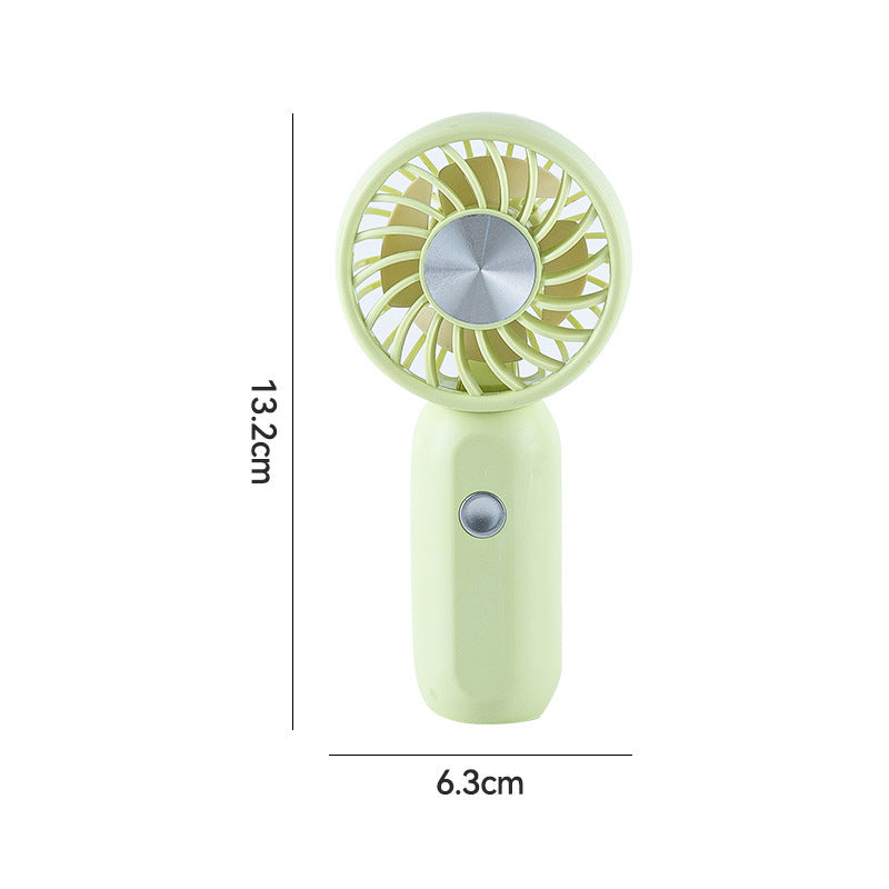 Women Portable Mini Hand Fan with Ergonomic Design and USB Charging Function Kalsten