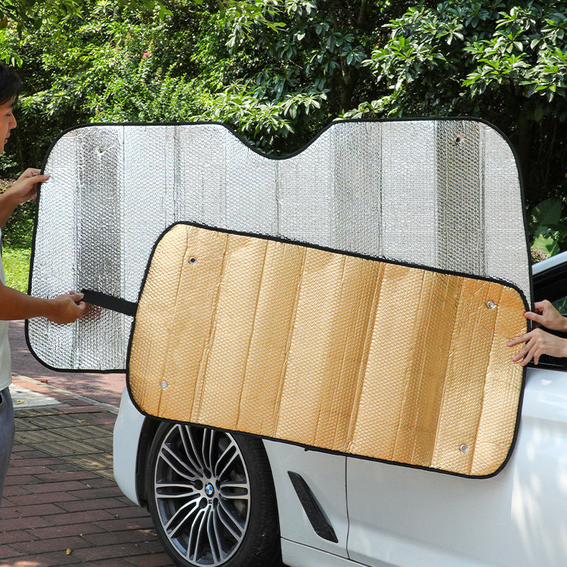 Unisex nan foldable car sunshade with reflective thermal insulation Kalsten