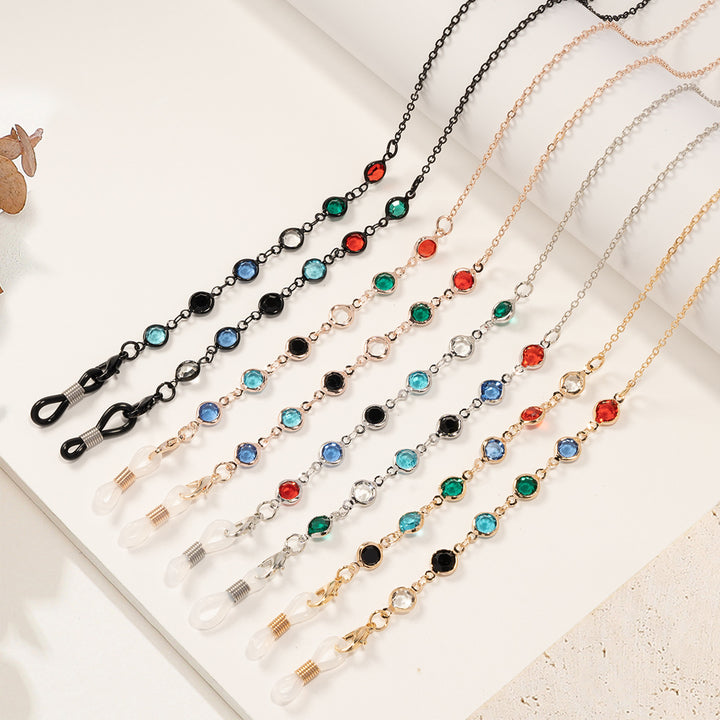 Decorative Crystal Eyewear Chain Kalsten