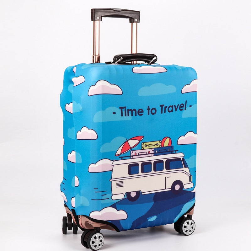 Patterned Hard Shell Luggage Kalsten
