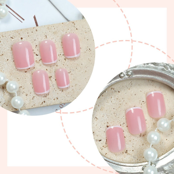 Acrylic nail set with elegant, high-gloss nails Kalsten