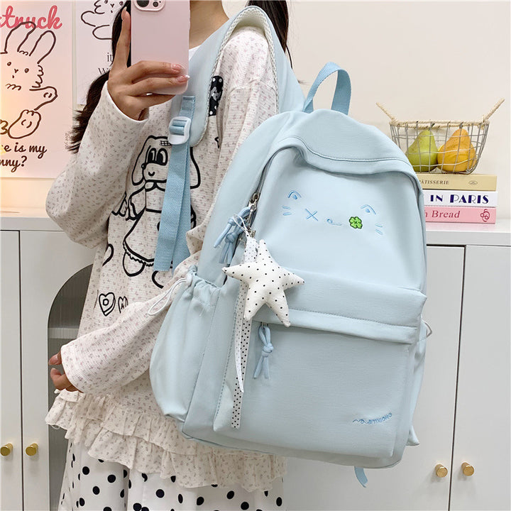 Cute Character-Embellished Backpack Kalsten