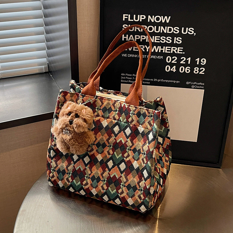 Fun Patterned Tote Bag