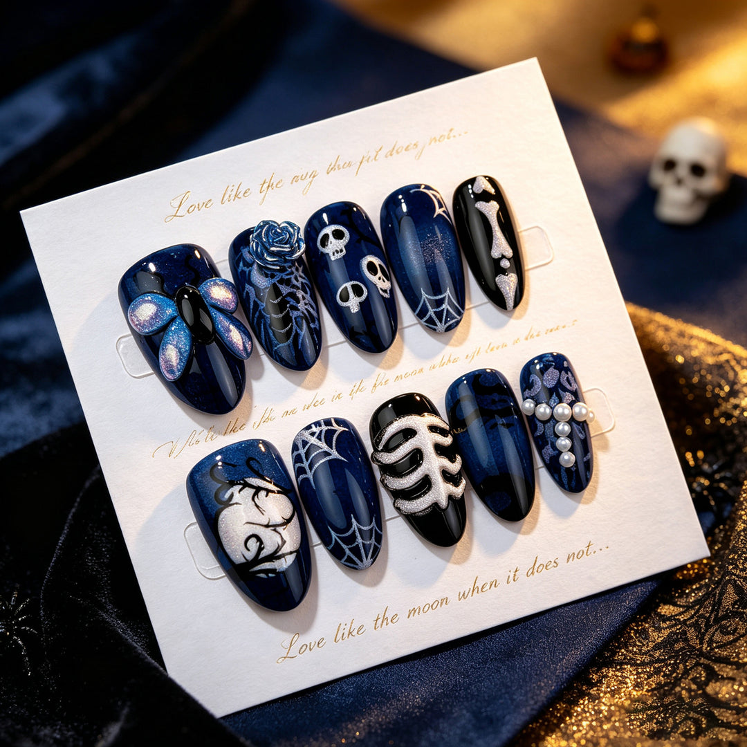 Halloween-Themed Nail Art Tips