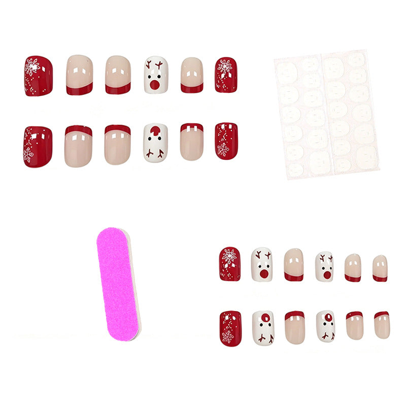 Festive Holiday-Themed Nail Art Kalsten