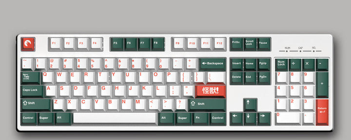 Ocean-Themed Mechanical Keyboard Kalsten