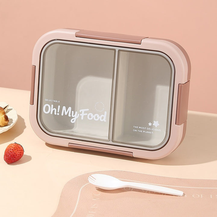 Multi-Compartment Stainless Steel Bento Box