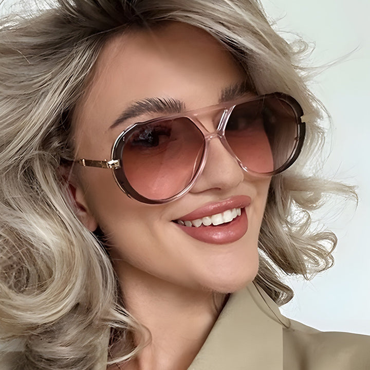 Women's fashionable sunglasses in elegant pilot style Kalsten