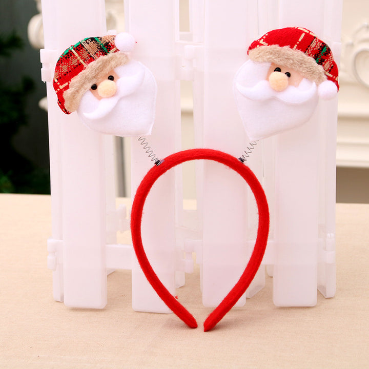 Festive Holiday Bear Headband Kalsten