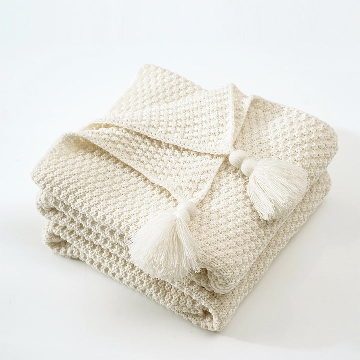 Cozy Woven Throw Blanket Kalsten
