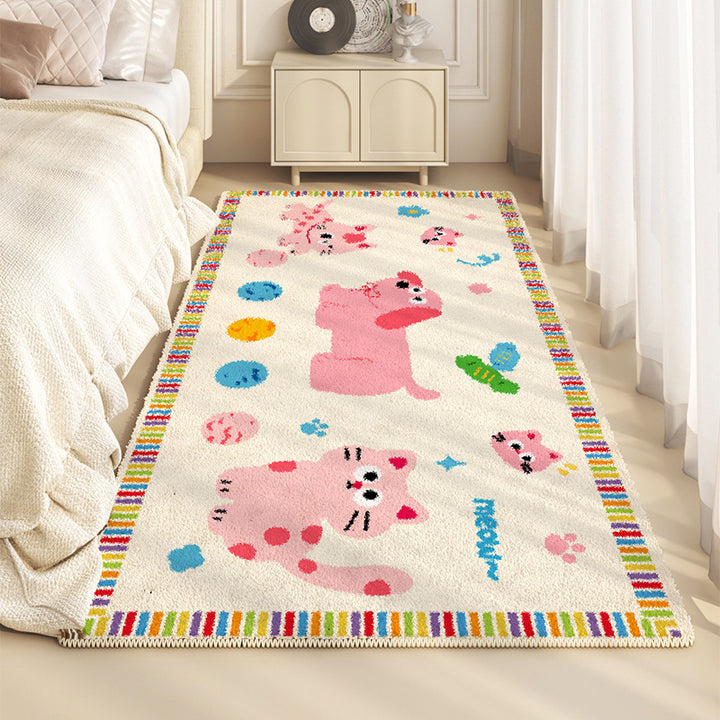 Playful Animal-Themed Area Rug Kalsten