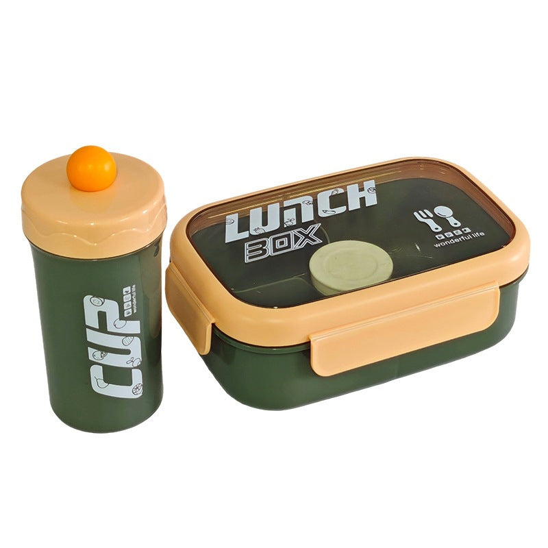 Versatile Leak-Proof Lunch Box with Cutlery